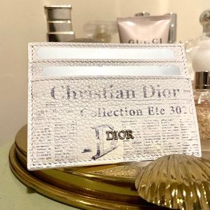 Dior Daniel Arsham Collaboration Card Wallet